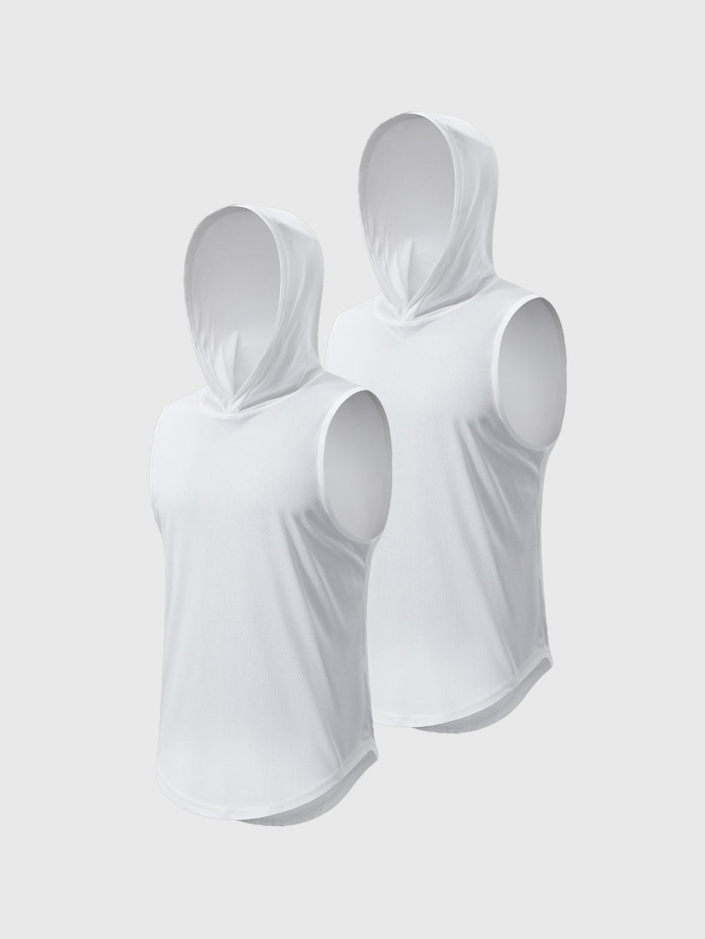 Ärmelloses T-shirt mit Kapuze