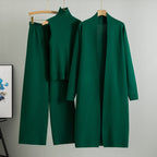 Dreiteiliges Winter-Strickset - Isolde