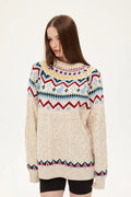 Vintage-Strickpullover für Frauen - Elorie