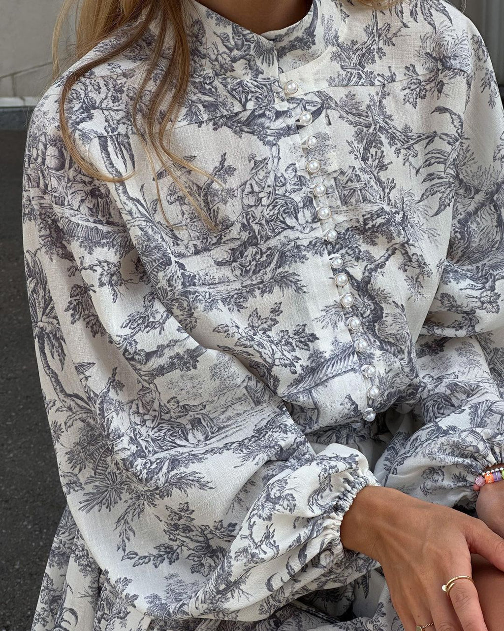 Angie Bohemian Print Kleid