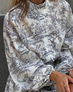 Angie Bohemian Print Kleid