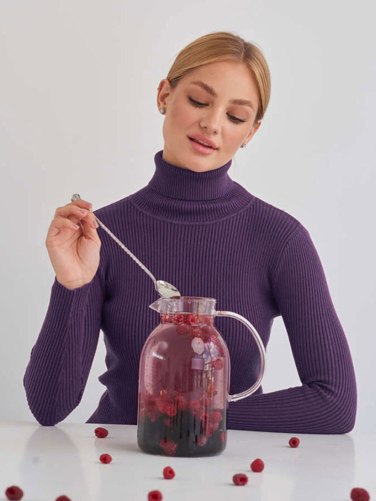 Damen-Rollkragenpullover - Itzel