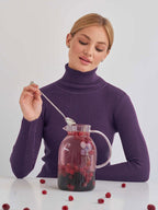 Damen-Rollkragenpullover - Itzel