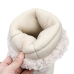 Damen-Schneestiefel mit flauschigem Futter und halbhohem Schaft - Zanarkand