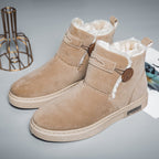 Herren-Winterstiefel aus Wildleder mit warmem Futter - Danny