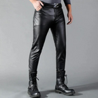 Carl - Hochwertige Stretch-Lederhose