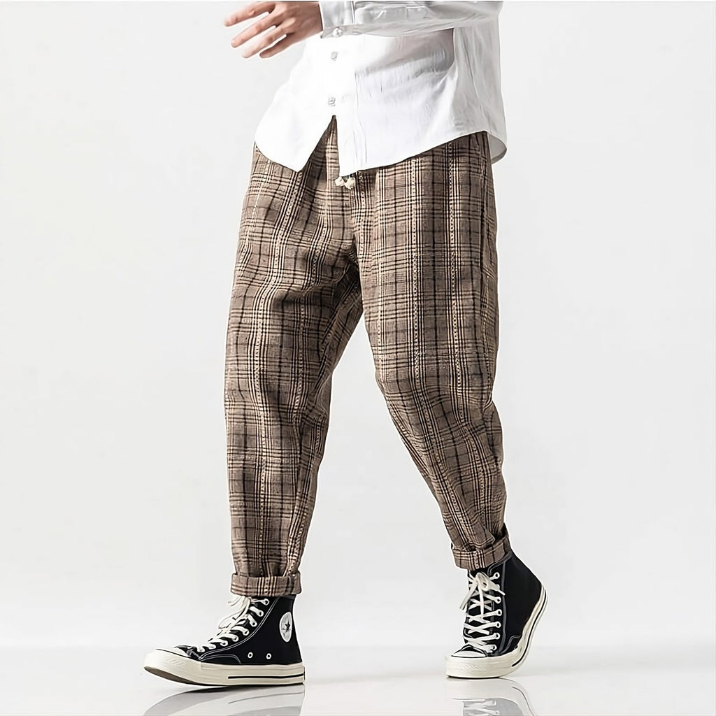 Herrenhose mit Druck - Mau