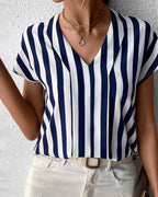 Kalisya - Sommerbluse im Streifen-Look