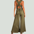 Sophia - Eleganter Jumpsuit mit Kreuzrücken