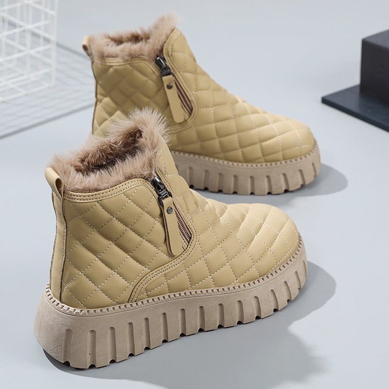 Gepolsterte Damenstiefelette mit Schutzeffekt - Linsara