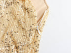 Damenkleid mit Leuchtapplikation - Sarynne