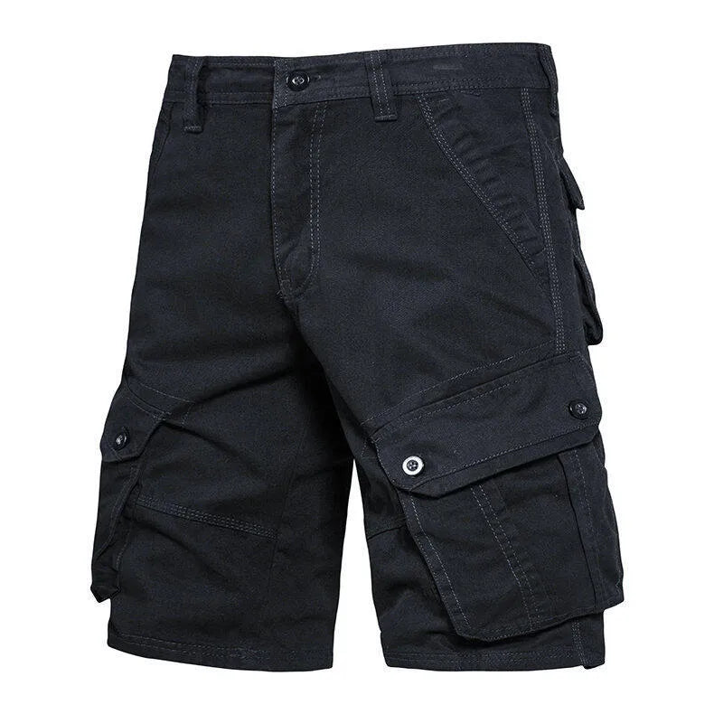 Lässige Cargo-Taschen-Shorts aus Baumwolle für Herren - Jason