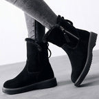 Winterstiefeletten mit Wildledereffekt - Kaelis