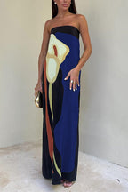 Semma - Off-Shoulder-Maxi mit Blumendruck