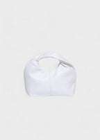 Damen Hobo Tasche runder Griff Kunstleder modernes Design - Mauve