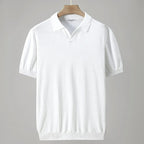 Anthon - Gestricktes Poloshirt