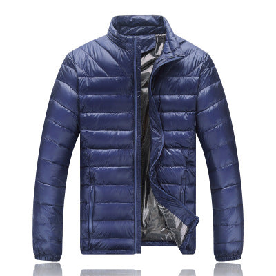 Leichte wattierte Herrenjacke mit Stehkragen - Tyler