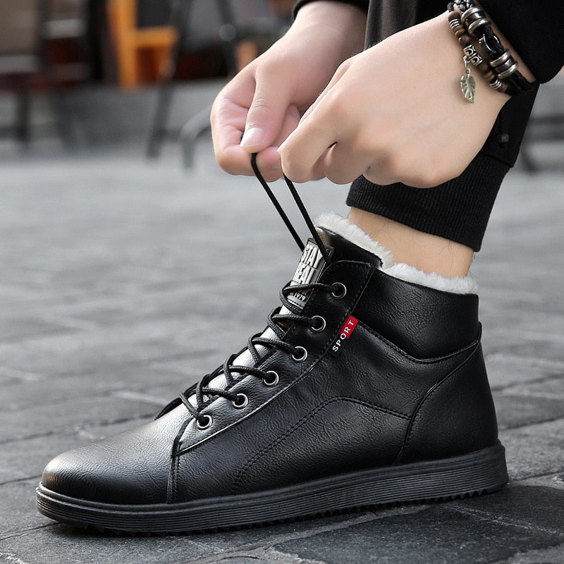 Warme flauschige Innenstiefel für Männer - Renlor
