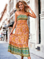 Lana - Bohème-Kleid mit Rüschendetails
