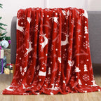 Thermodecke mit Weihnachtsmotiv