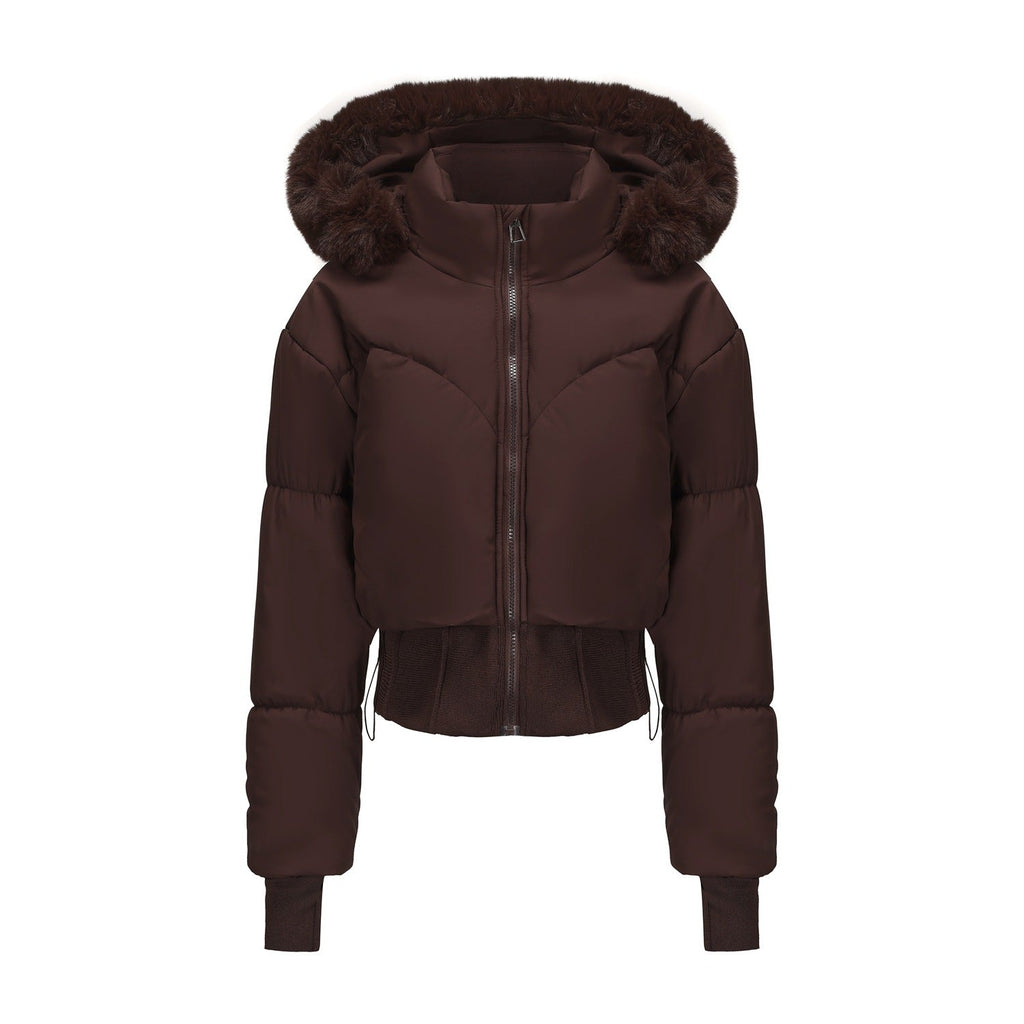 Kurze Damenjacke mit Kapuze - Avenil