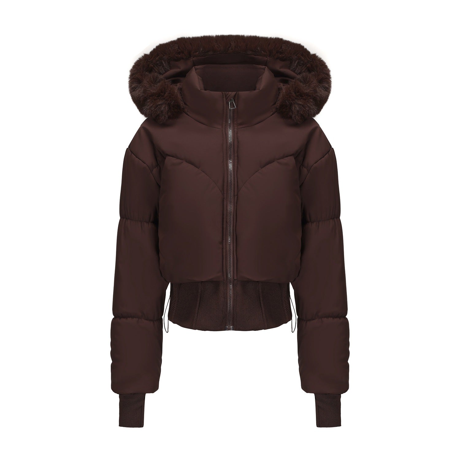 Kurze Damenjacke mit Kapuze - Avenil