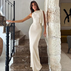 Elegantes Partykleid mit einer Schulter für Frauen - Isolde