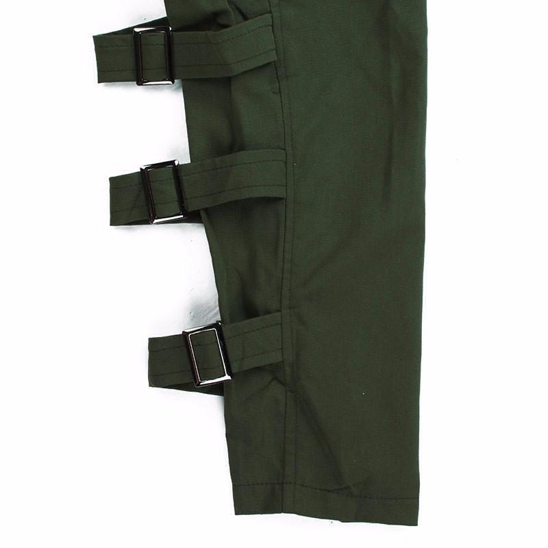 Buckle - Manschetten-Haremshosen