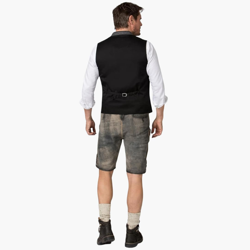Stehkragen Trachtenweste für Herren Oktoberfest - Gerhard