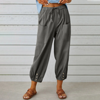 Kim - Modische Damenhose aus Leinen