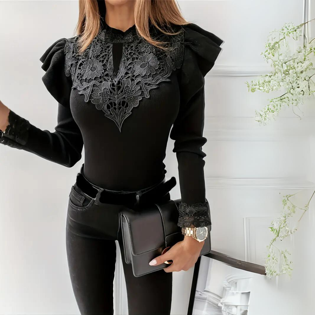 Lulu - Elegantes Langarmshirt für Damen