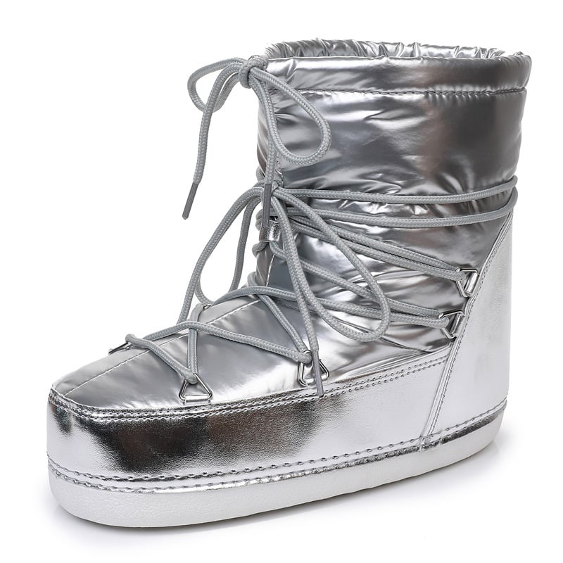 Wasserdichte, gepolsterte Schneestiefel für Damen - Kolesa