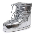 Wasserdichte, gepolsterte Schneestiefel für Damen - Kolesa
