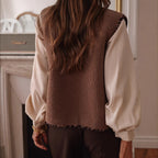 Damenweste mit Fleece-Effekt - Iselya