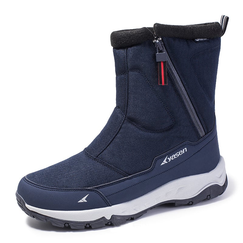 Wasserdichte Herrenstiefel mit seitlichem Reißverschluss und rutschfester Sohle - Rayan