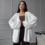 Damen Strickjacke in Übergröße - Liora