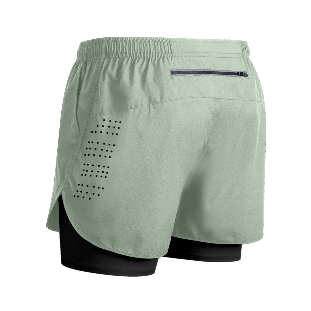 Dry Fit Sportshorts mit doppelter Innenschicht - Bjarn