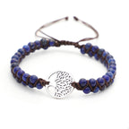 Yoga-Armband mit gewebtem Lebensbaum-Charme