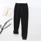 Damenhose mit Samteffekt innen - Lureta