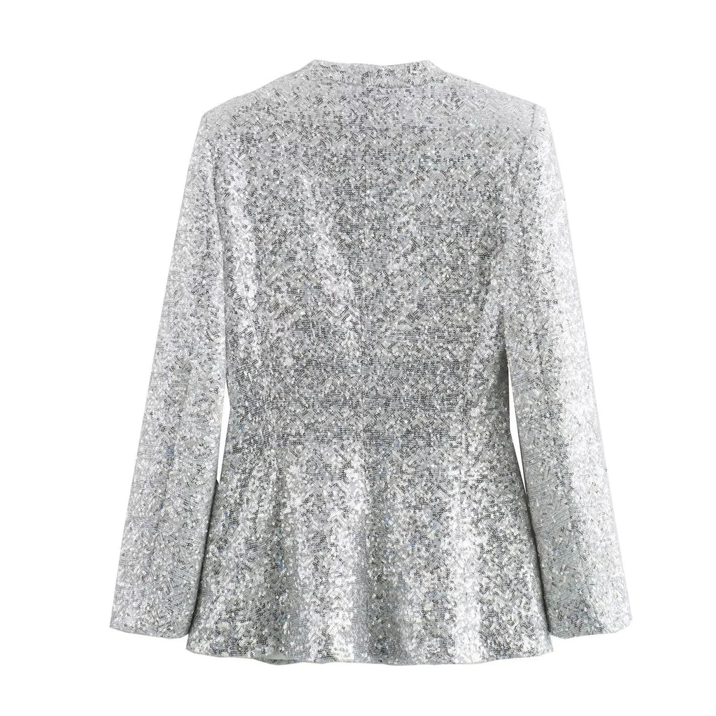 Pailletten-Blazer für Frauen - Arvein