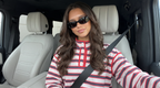Gestreifter Pullover mit Knopfleiste