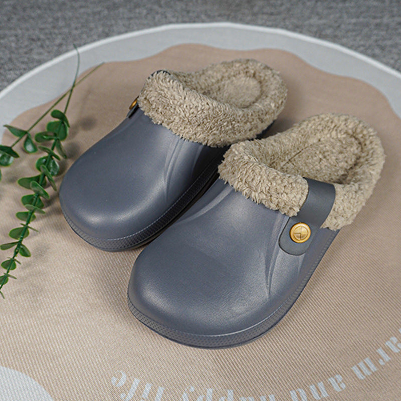 Unisex Hausschuhe mit weichem Innenfutter und rutschfester Sohle - Mavel