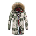 Gesteppter Herren-Parka mit Camouflage-Aufdruck - Leonard