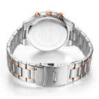 Herren-Edelstahl-Sportuhr Chronograph