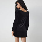 Kleid aus Samt für Frauen - Yalena
