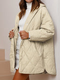 Kapuzenjacke mit Steppeffekt für Frauen - Yvianne