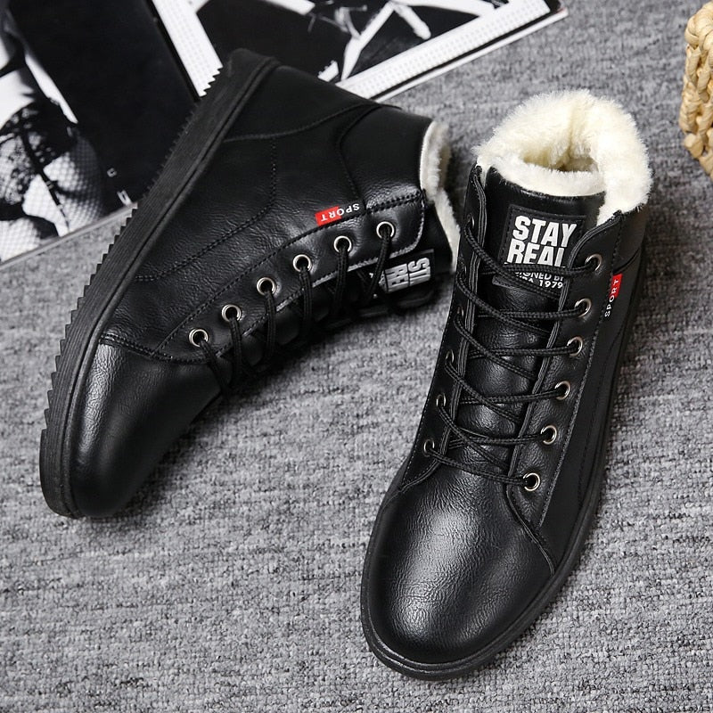 Warme flauschige Innenstiefel für Männer - Renlor