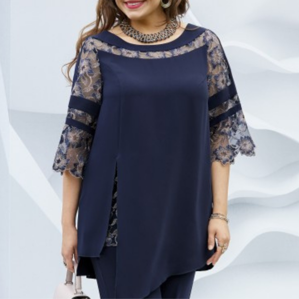 SERA - Damenanzug 2-teilig: Bluse + Hose