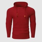 Harvey - Texturierter Pullover-Hoodie für Männer