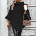Liv - Warmes und raffiniertes Strickcape